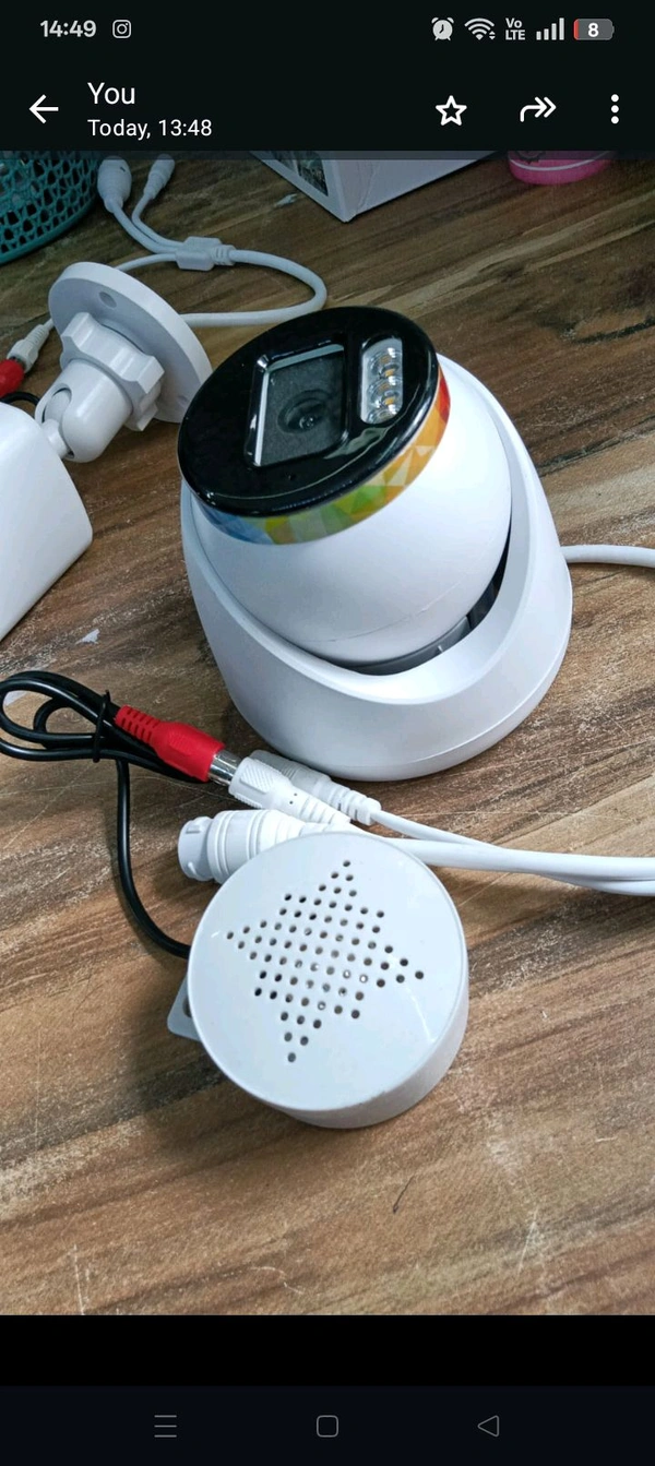 2way Audio Ip Camera..Mic Speaker..5 Yr 