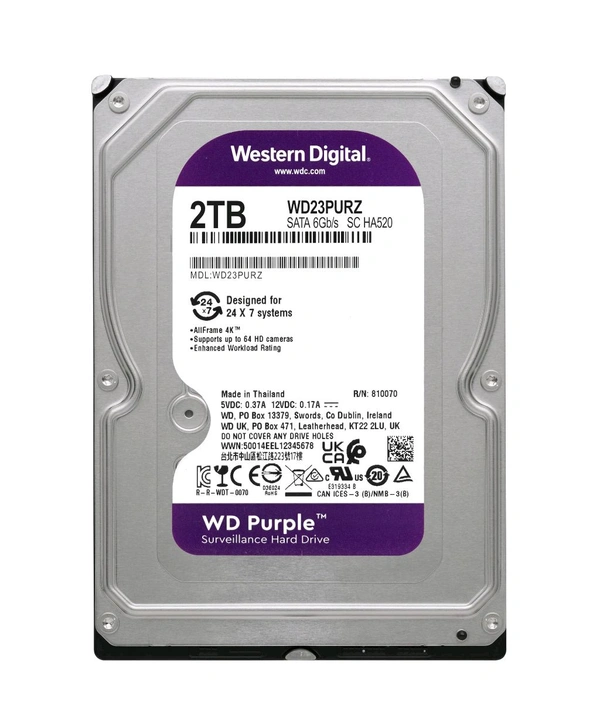 Hard Disk Western Digital (2tb)  Refurbished 