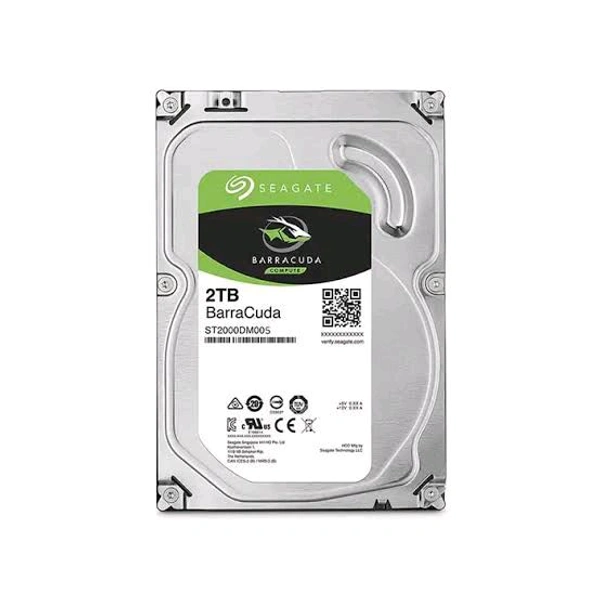 HARD DISK SEAGATE  (2TB)  Refurbished 1 Yr