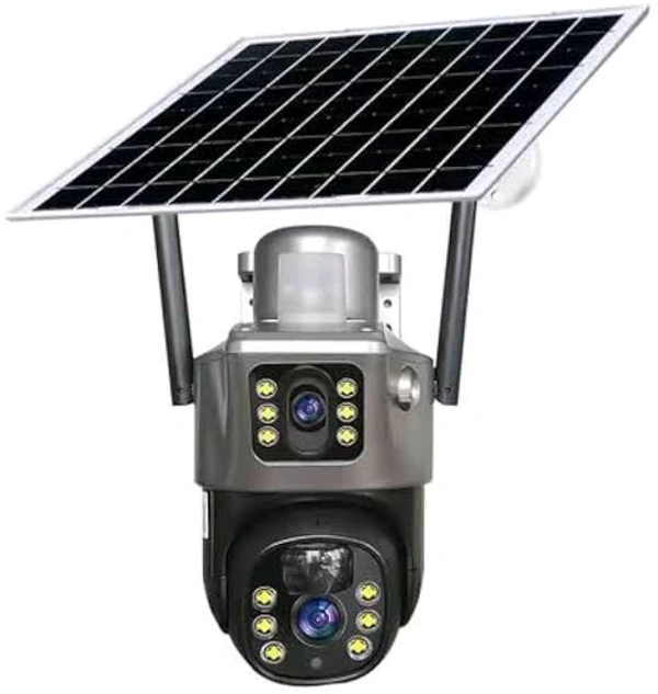 DUAL LENS SOLAR  CAMERA 