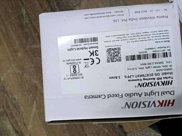 Hikvison 5 Mp Dual Color Camnera 