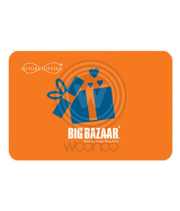 Big Bazaar Grocery Digital Gift Code Value 1500