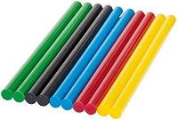 GLUE STICK FLUORESCENT 7MM 6INCH (SET OF 6 COLOR)