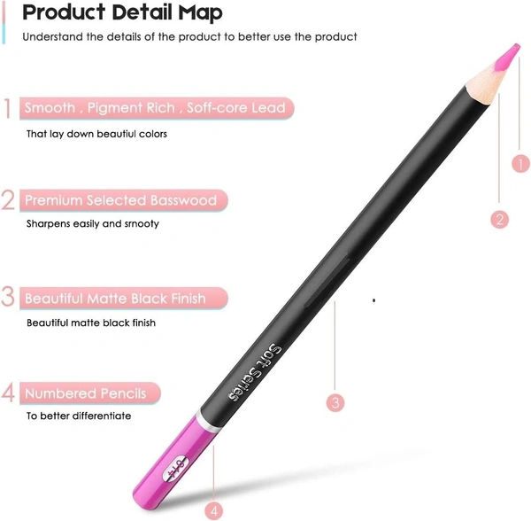 PENCIL COLOUR  (SET OF 24) BQ2085