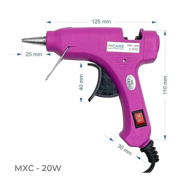 ACCURA GLUE GUN 20 WATT 