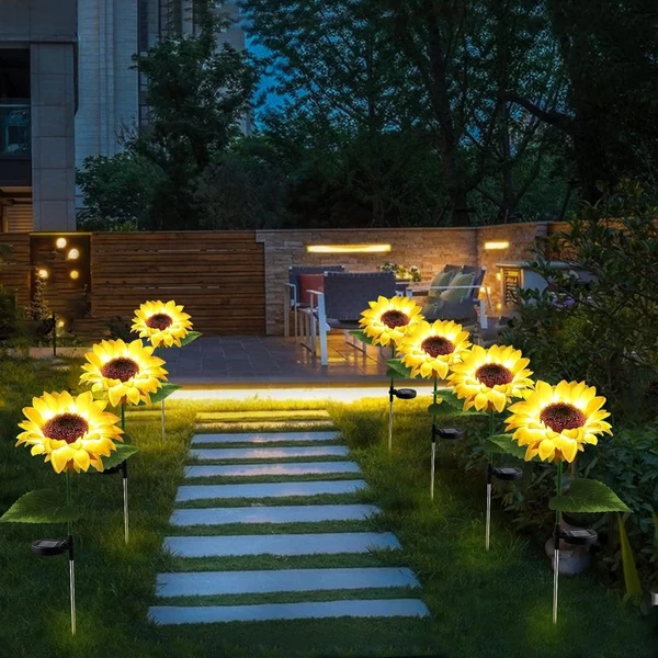 SOLAR SUNFLOWER LIGHT