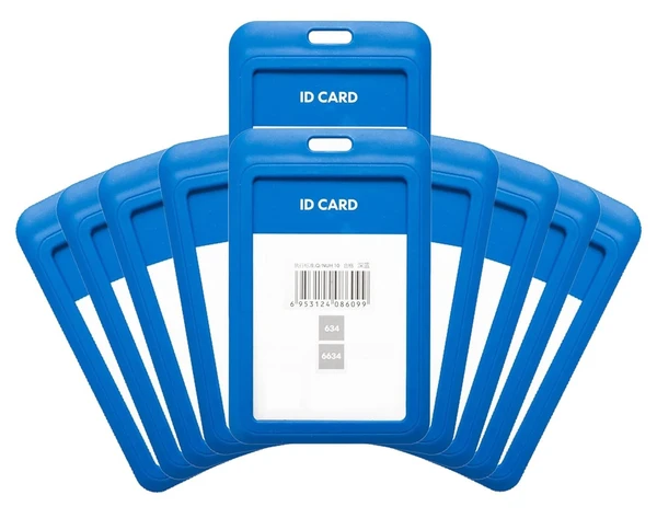 ID CARD HOLDER HARD BLUE (SET OF 10) C-104V