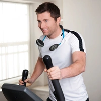 Neck Fan USB Rechargeable Hanging Sport Fan - 7 BLADE 40