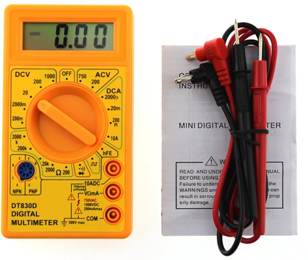 DIGITAL MULTIMETER DT830D