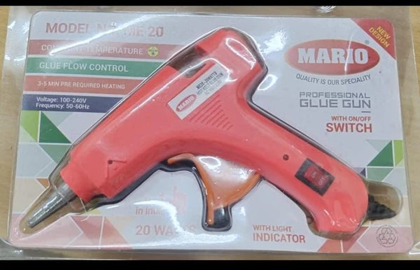 GLUE GUN 20 WATT RED MARIO 