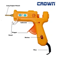 CROWN GLUE GUN LONG Nozzle 150 WATT - model no: CR 155