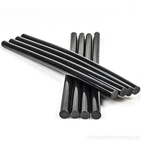 GLUE STICK 11MM 8 INCH BLACK - black