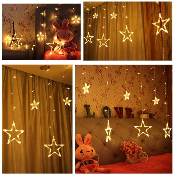 Decorative Star Curtain Led Lights