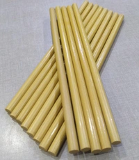 GLUE STICK 11MM 12 INCH LIGHT BROWN