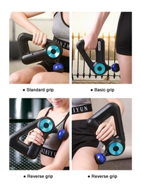 TRIANGLE MASSAGER GUN 12 HEADS