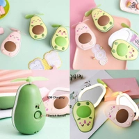 MAKEUP MIRROR & MINI FAN WITH LED LIGHT