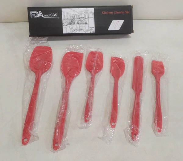 SILICONE KITCHEN UTENSIL SET
