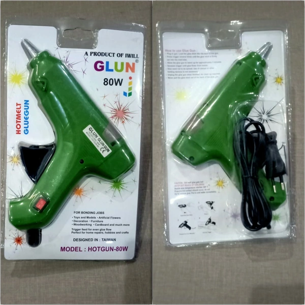 GLUE GUN 80W GREEN