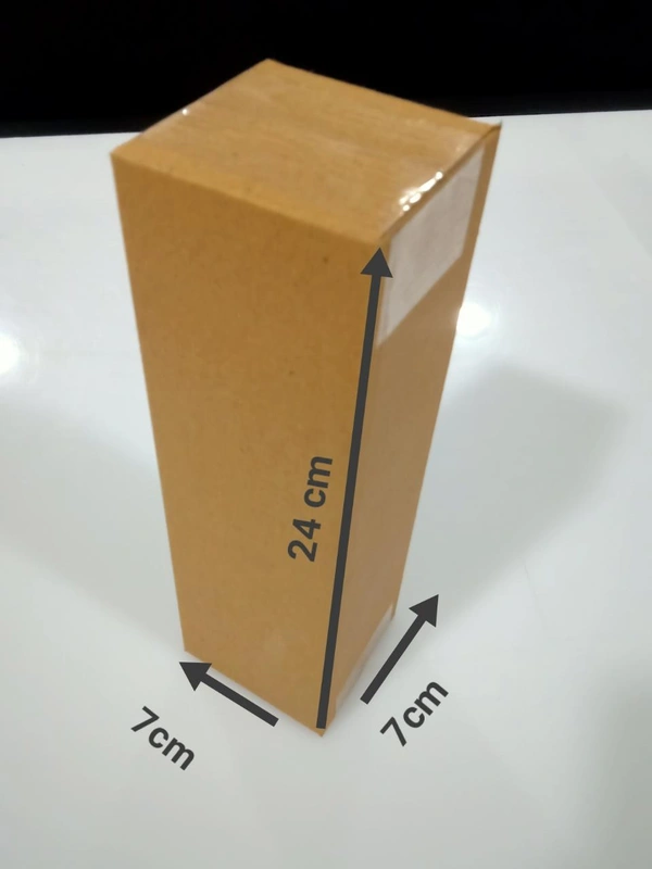 TEMPERATURE BOTTLE BROWN BOX  24X7X7
