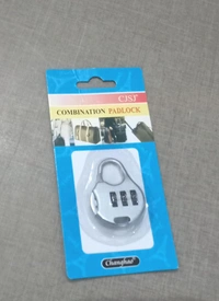 LOCK NUMBER PLASTIC 3 CODE CH-15B