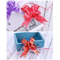 PULL RIBBON FLOWERS SIZE -12MM (PACK OF 10)