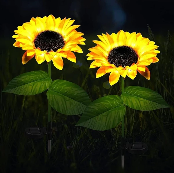 SOLAR SUNFLOWER LIGHT