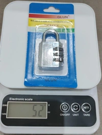LOCK NUMBER STEEL CODE CH-17C 360PB GLUN