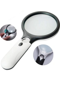 MAGNIFIER WITH 3 LED
