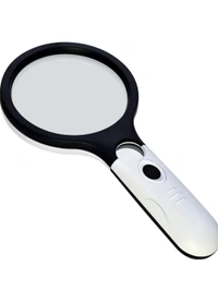 MAGNIFIER WITH 3 LED