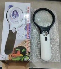 MAGNIFIER WITH 3 LED
