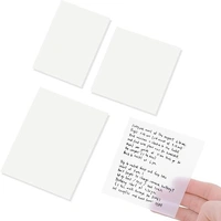 TRANSPARENT STICKY NOTES WITHOUT BOX (100 SHEETS)