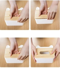Pen Holder with 3 compartment