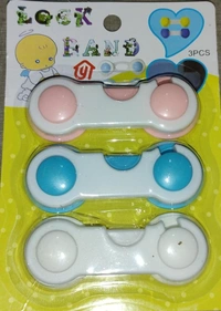 HARD PLASTIC CHILD SAFETY LOCK (SET OF 3)