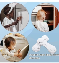 HARD PLASTIC CHILD SAFETY LOCK (SET OF 3)