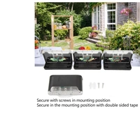 SOLAR FENCE LIGHT (SETOF4)