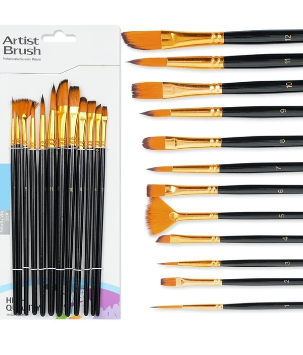 ARTIST BRUSHES (SET OF 12)