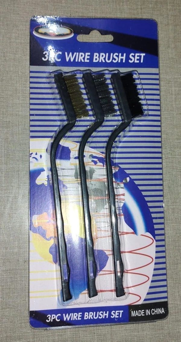 WIRE BRUSH SET 3 PCS BIG