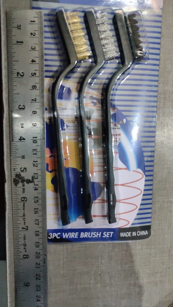 WIRE BRUSH SET 3 PCS BIG