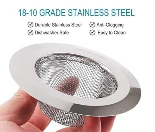 Sink Strainer Steel Mesh 9CM