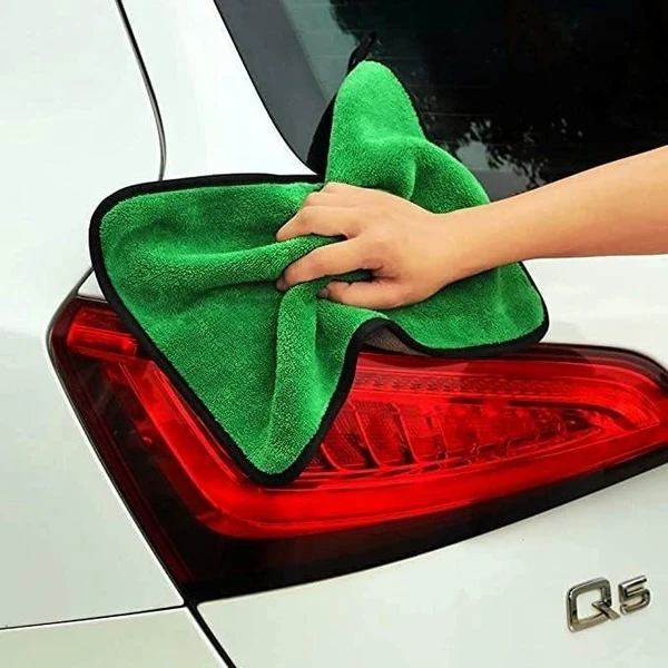 MICROFIBER TOWEL GREEN 40X30 CM