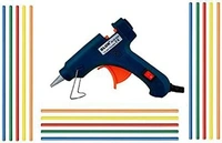 GLUE STICK FLUORESCENT 7MM 6INCH (SET OF 6 COLOR)
