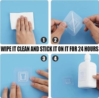 MALE FEMALE ADHESIVE WALL HOOK
