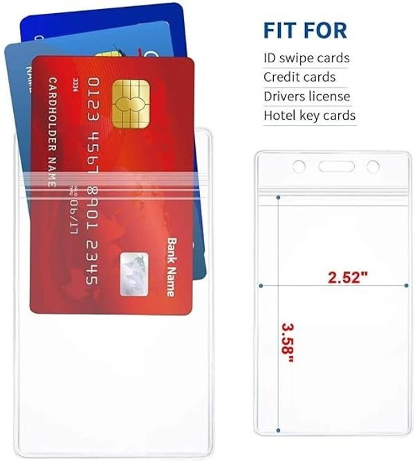 ID HOLDER PVC WATERPROOF B003