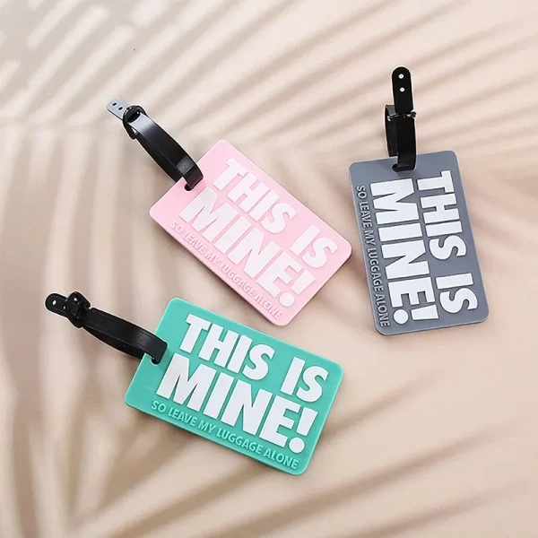 Silicon Suitcase Tag (Set of 5)
