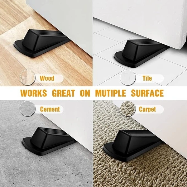 DOOR STOPPER (SET OF2) - Black