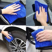 MICROFIBER TOWEL BLUE 40X30 CM