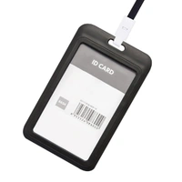 ID CARD HOLDER BLACK (SET OF10) C104 V