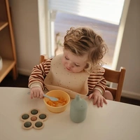 SILICON BABY APRON MIX