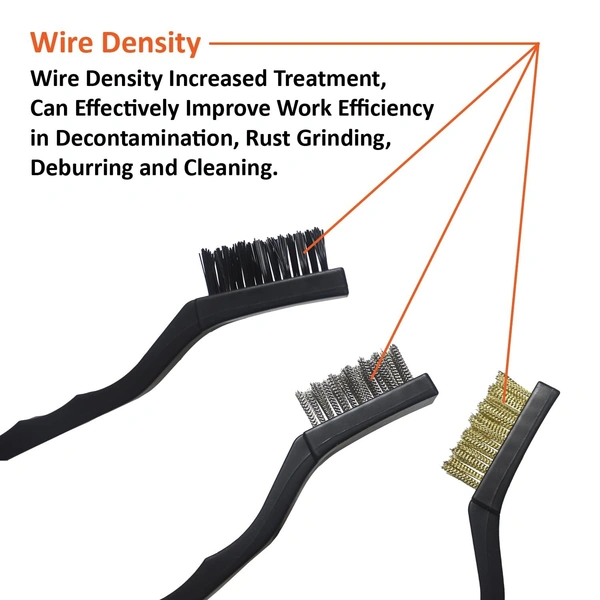 WIRE BRUSH SET 3 PCS BIG