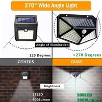 SOLAR LIGHT BK100 WITH SENSOR
